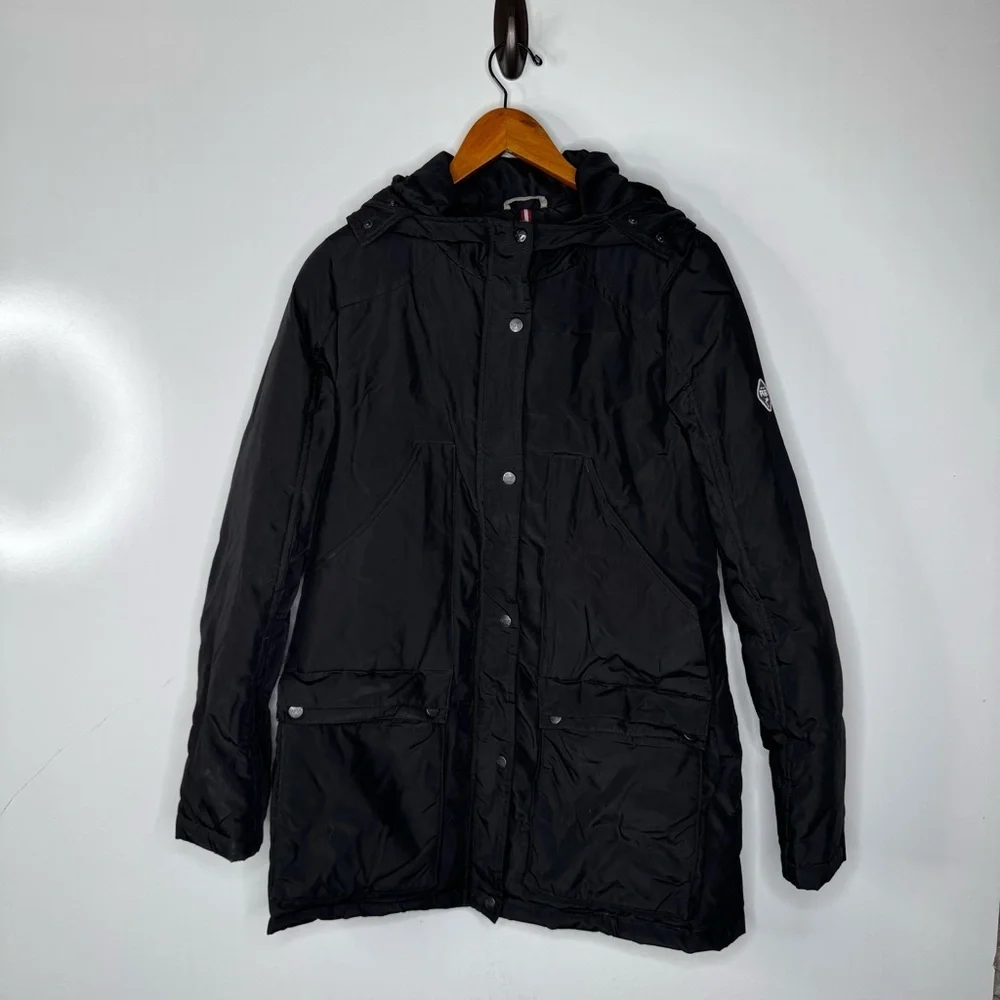 Puffa Orginal Duvet Clothing Company‎ Black Puffer Coat Size Medium